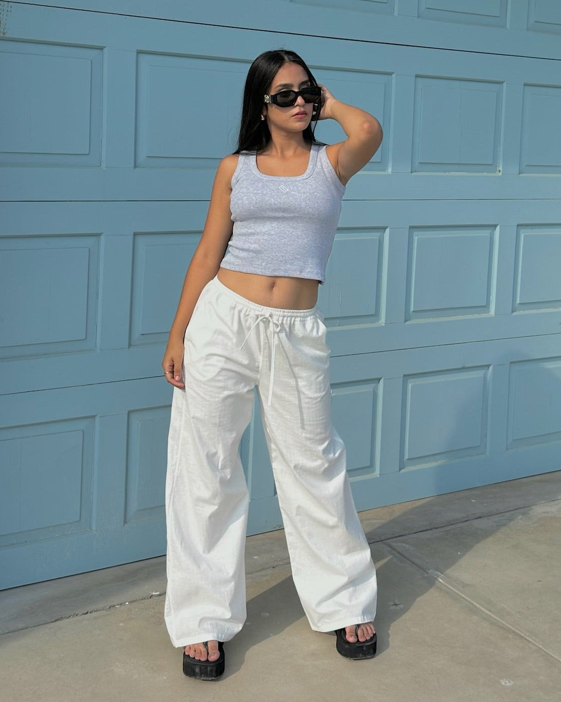 PANTALON BALI - PERLA
