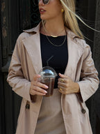 GABARDINA CLASICA - LATTE