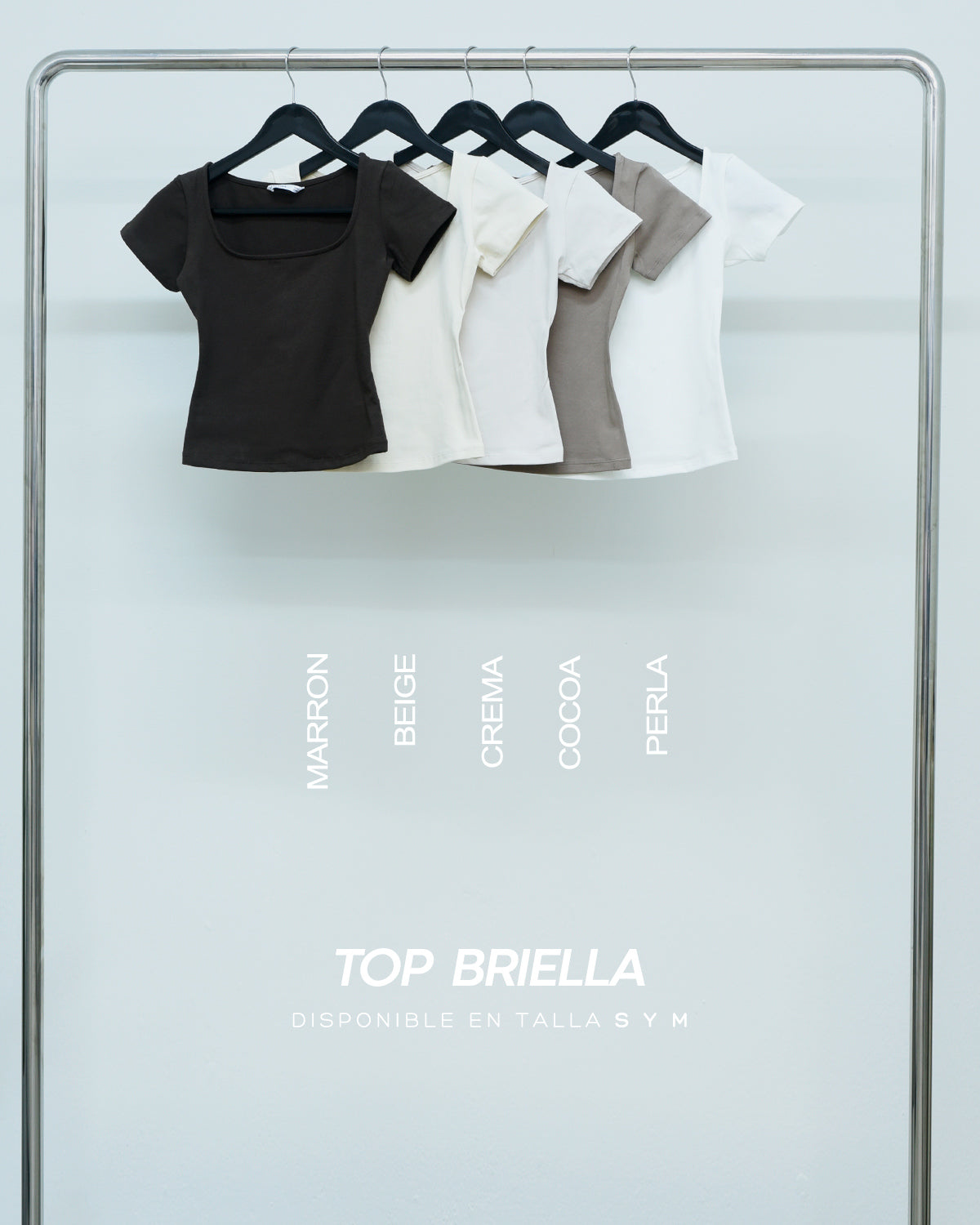 TOP BRIELLA MANGA CORTA