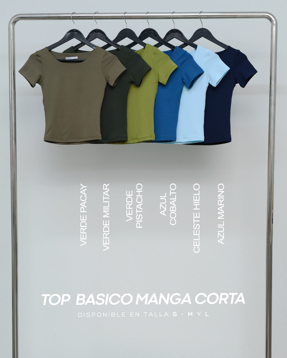 TOP BASICO MANGA CORTA