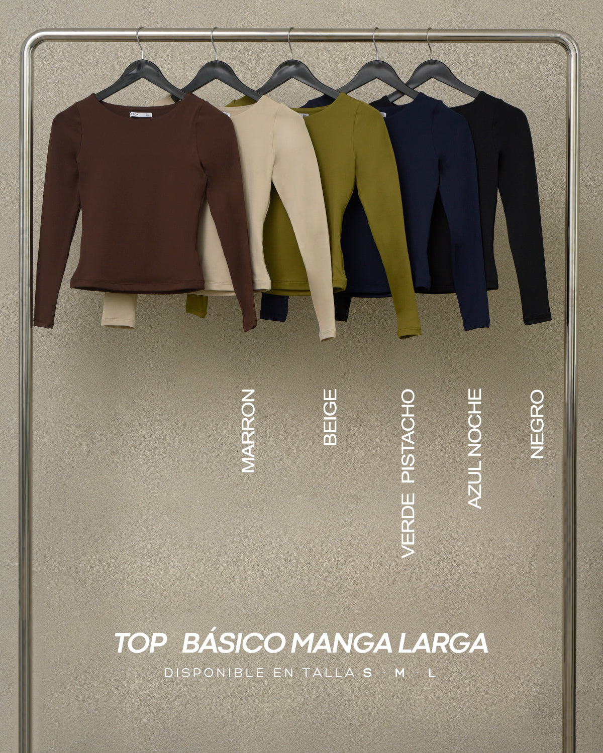 TOP BASICO MANGA LARGA