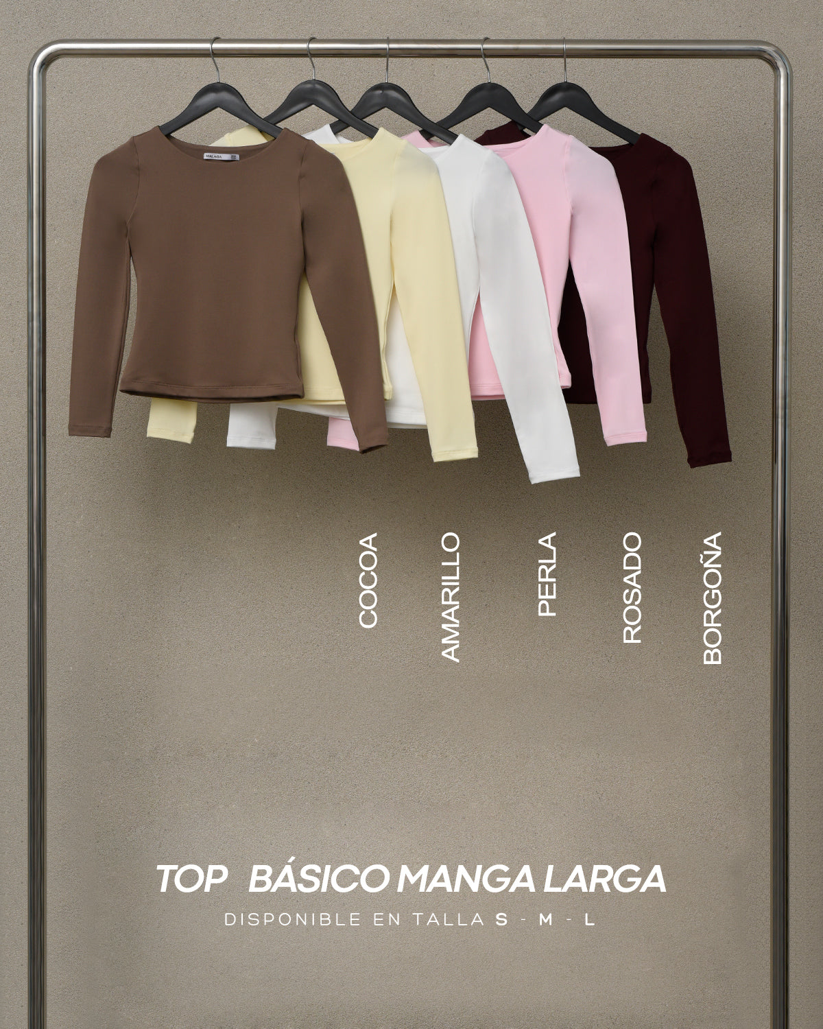 TOP BASICO MANGA LARGA