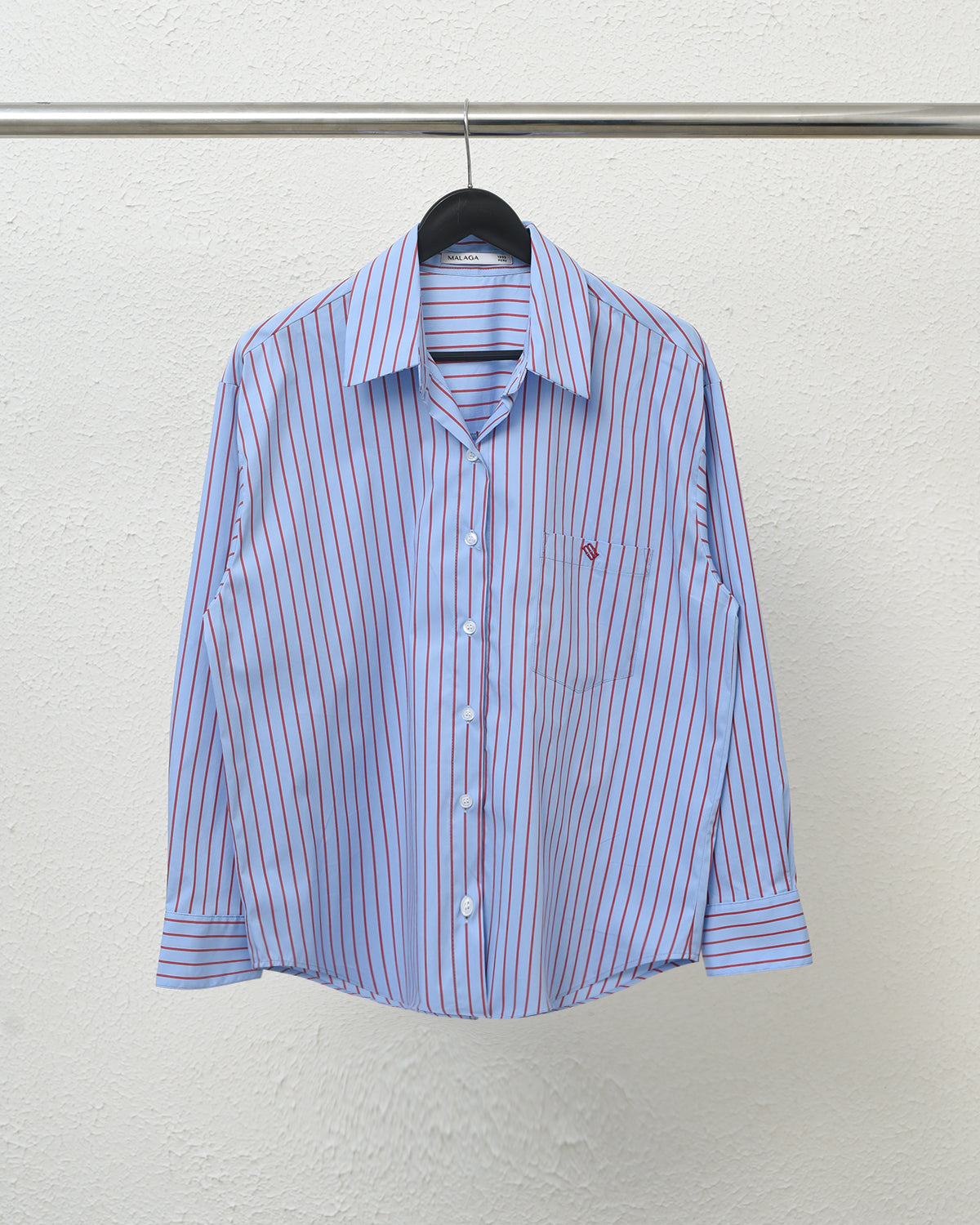 CAMISA BAHAMAS - CELESTE ROJO