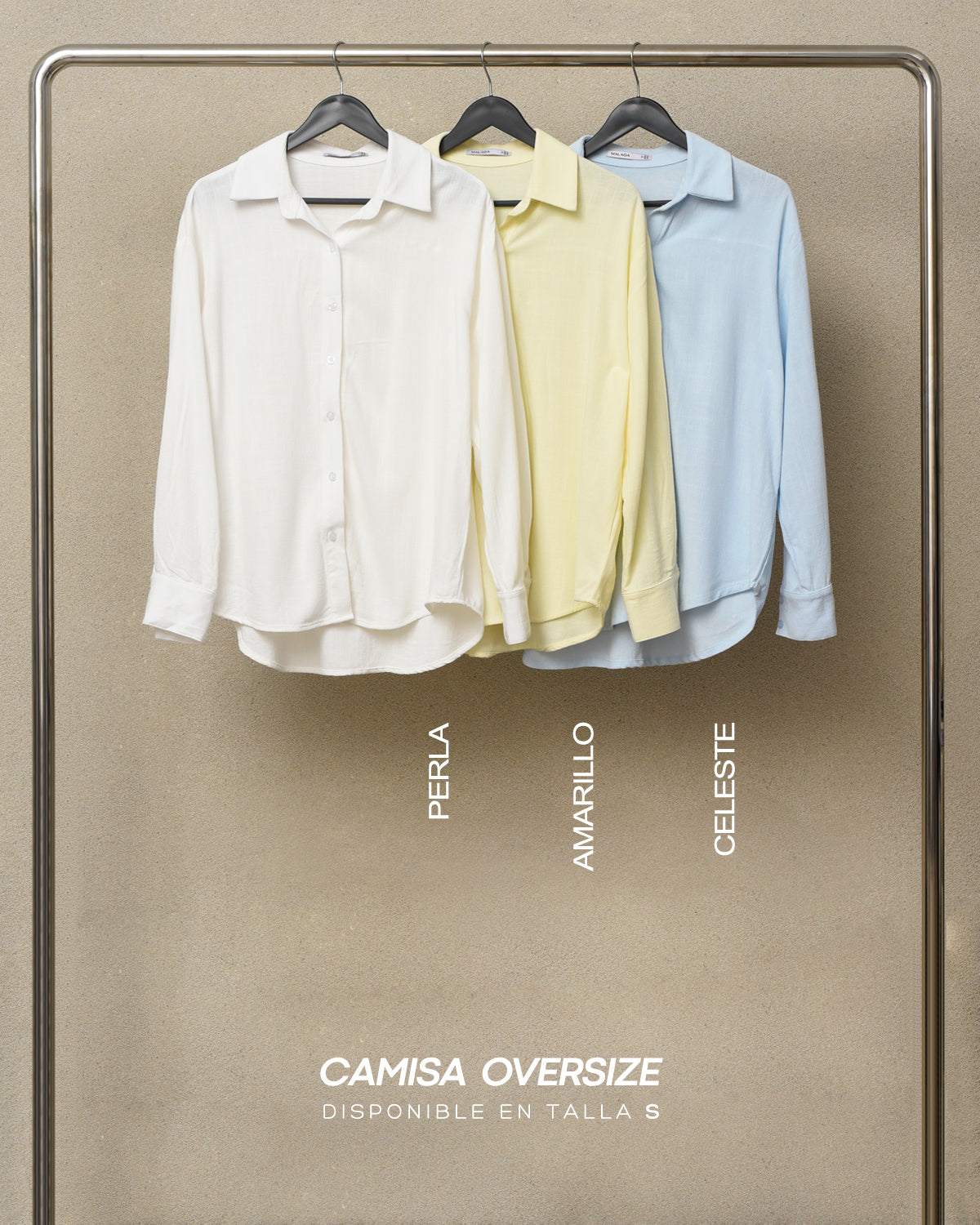 CAMISA OVERSIZE LINO