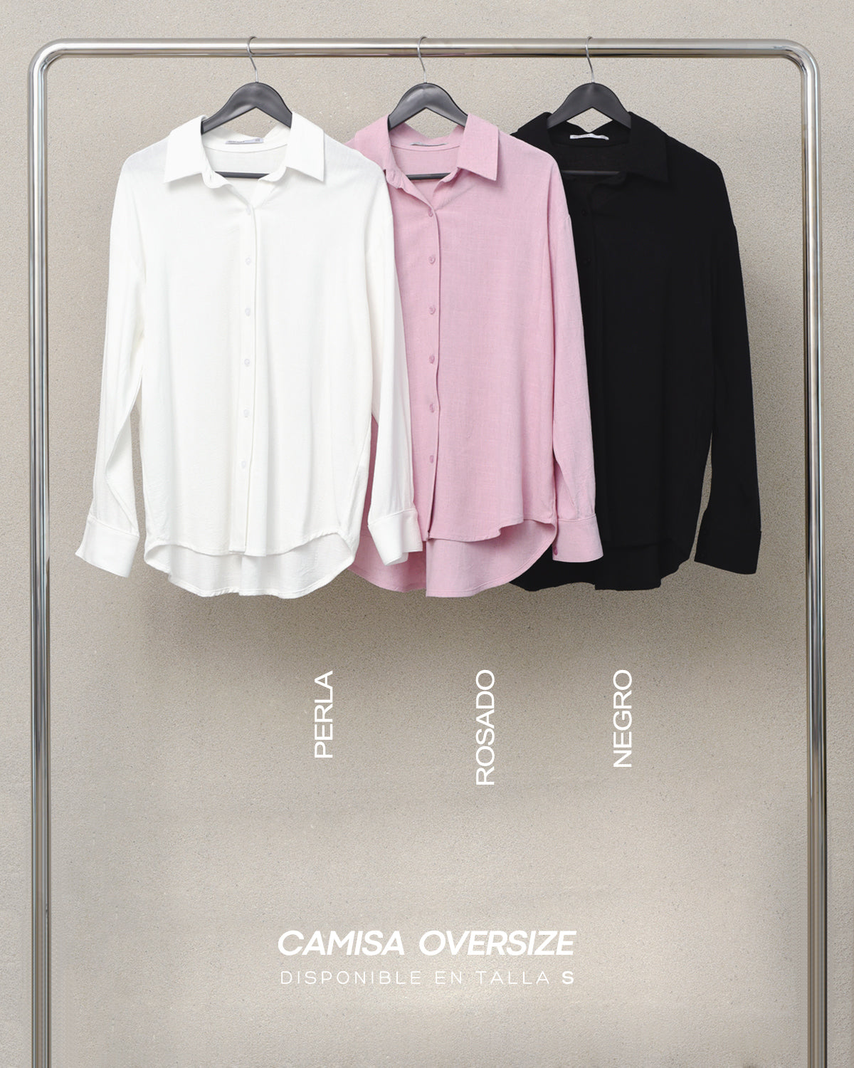 CAMISA OVERSIZE LINO