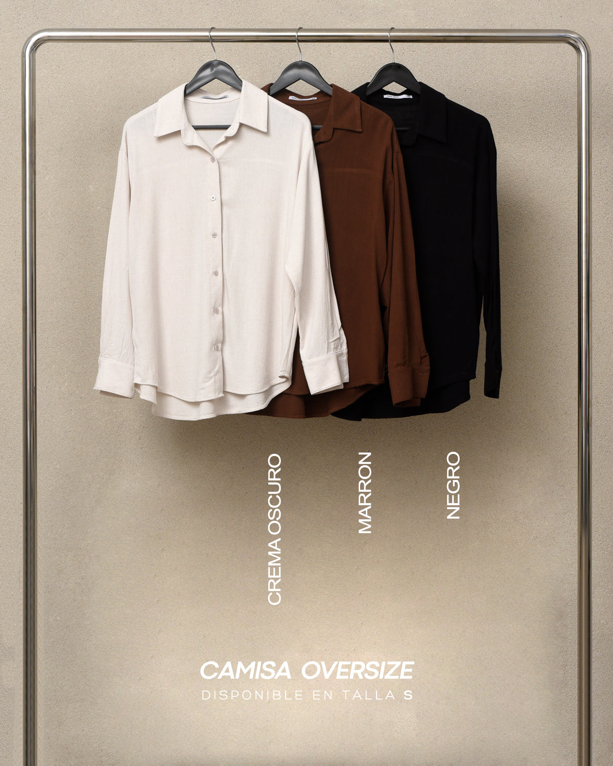 CAMISA OVERSIZE LINO