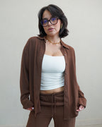 CAMISA OVERSIZE LINO