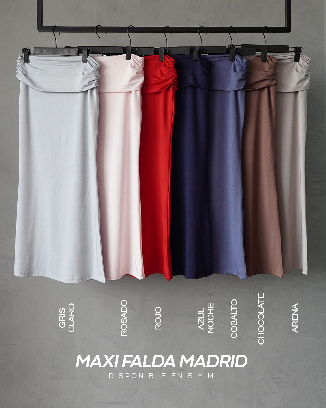 FALDA MAXI FALDA MADRID - UVA
