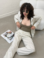 PANTALON BAHAMAS - MANTEQUILLA