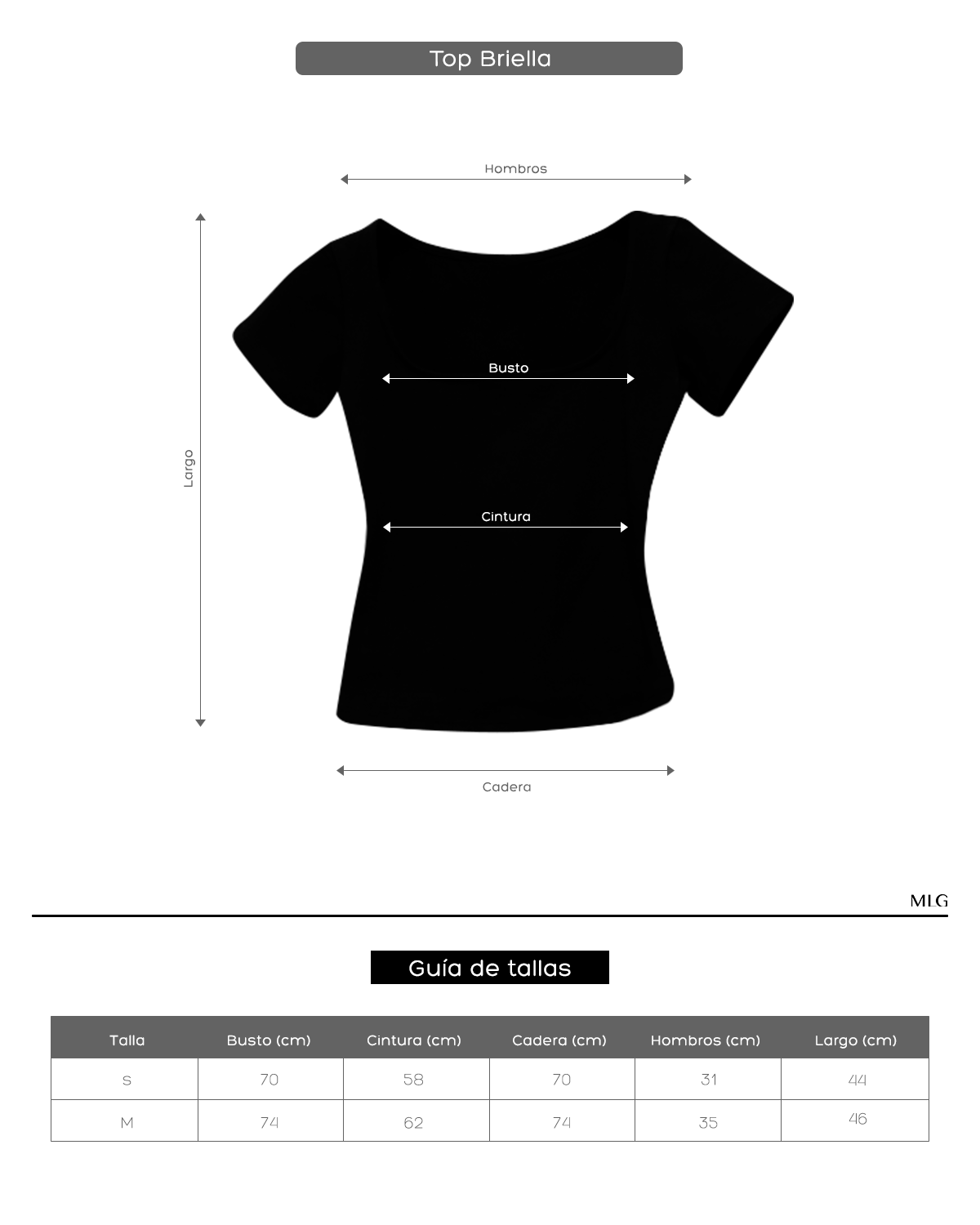 TOP BRIELLA MANGA CORTA