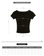 TOP BASICO MANGA CORTA