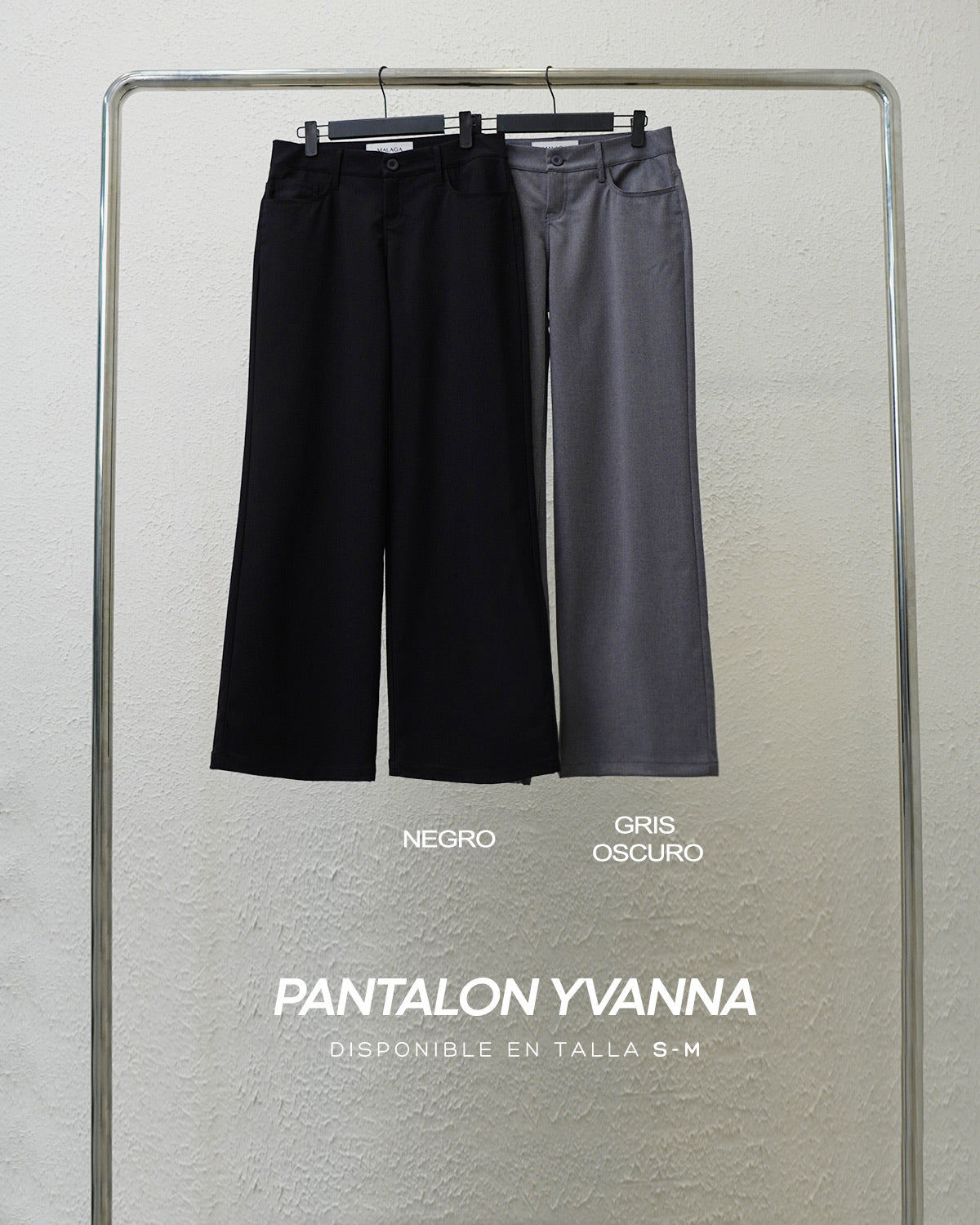 PANTALON YVANNA - GRIS OSCURO