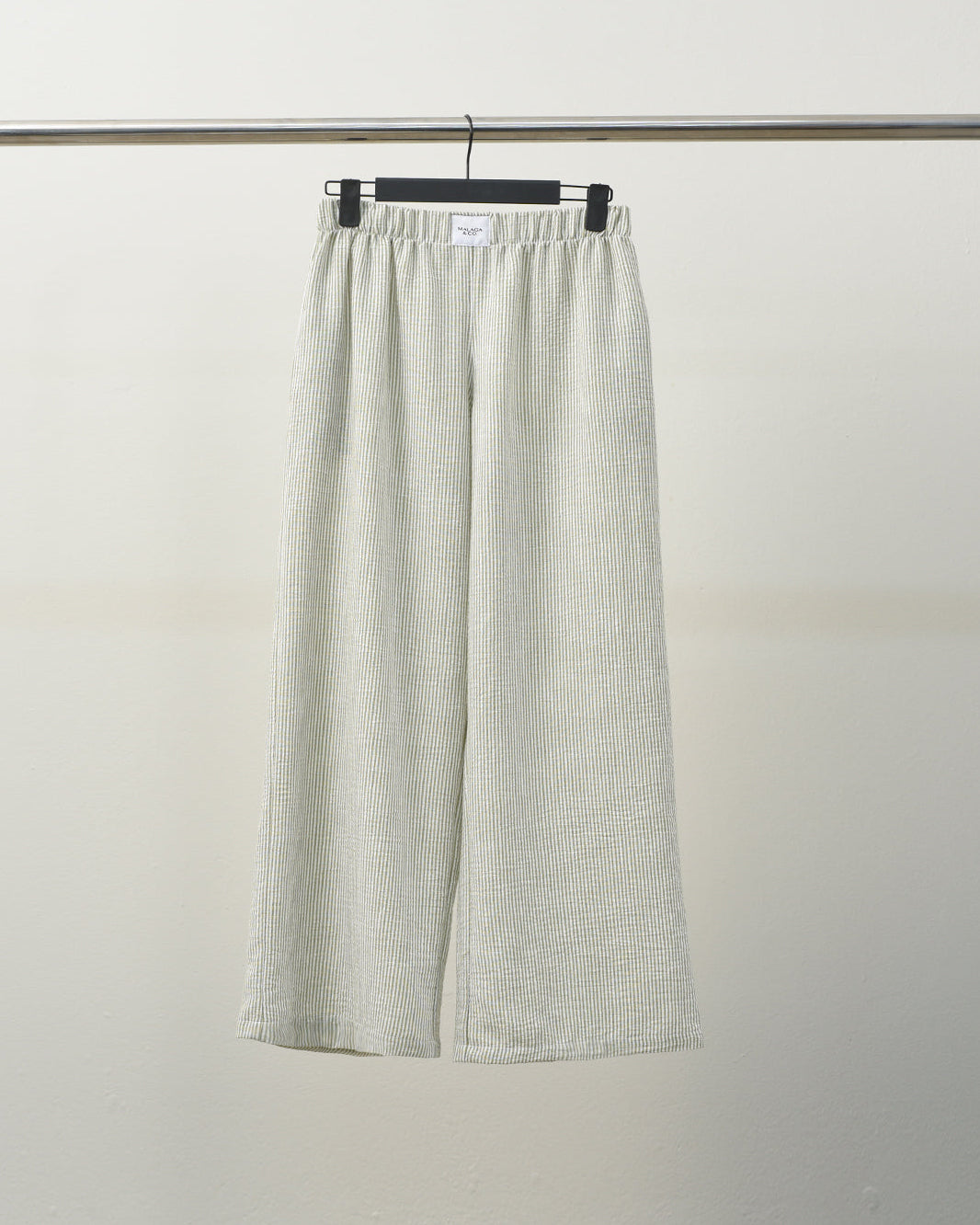 PIJAMA PANTS - RAYAS DELGADAS VERDE