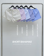SHORT BAHAMAS - CELESTE OSCURO