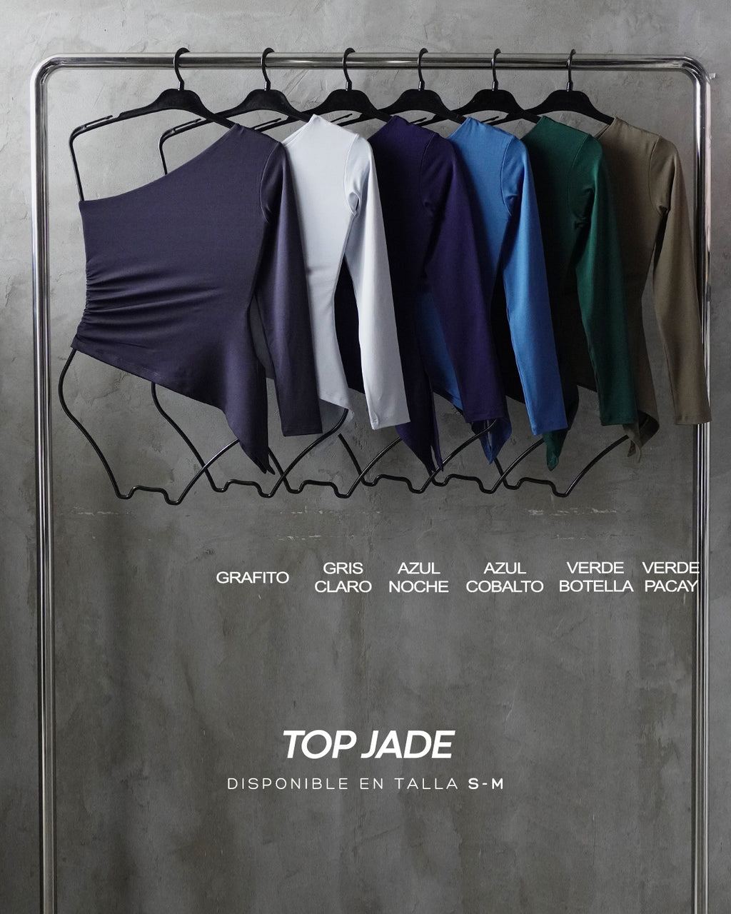 TOP JADE - AZUL COBALTO