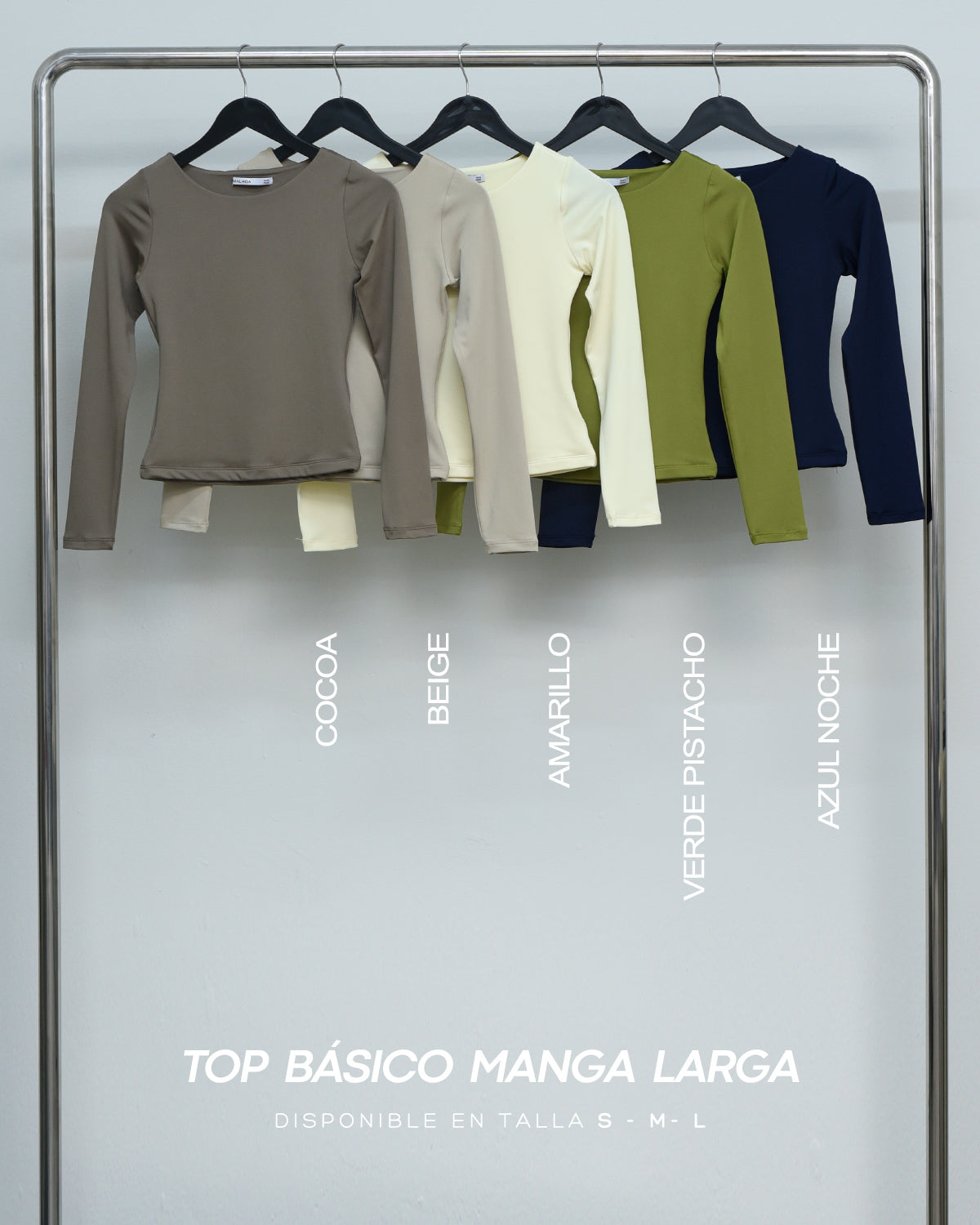 TOP BASICO MANGA LARGA
