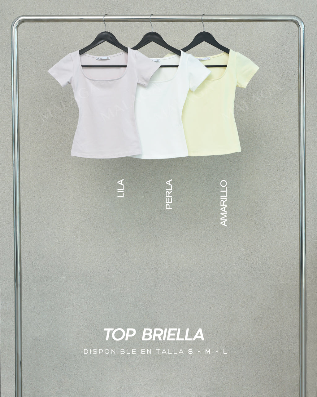 TOP BRIELLA MANGA CORTA