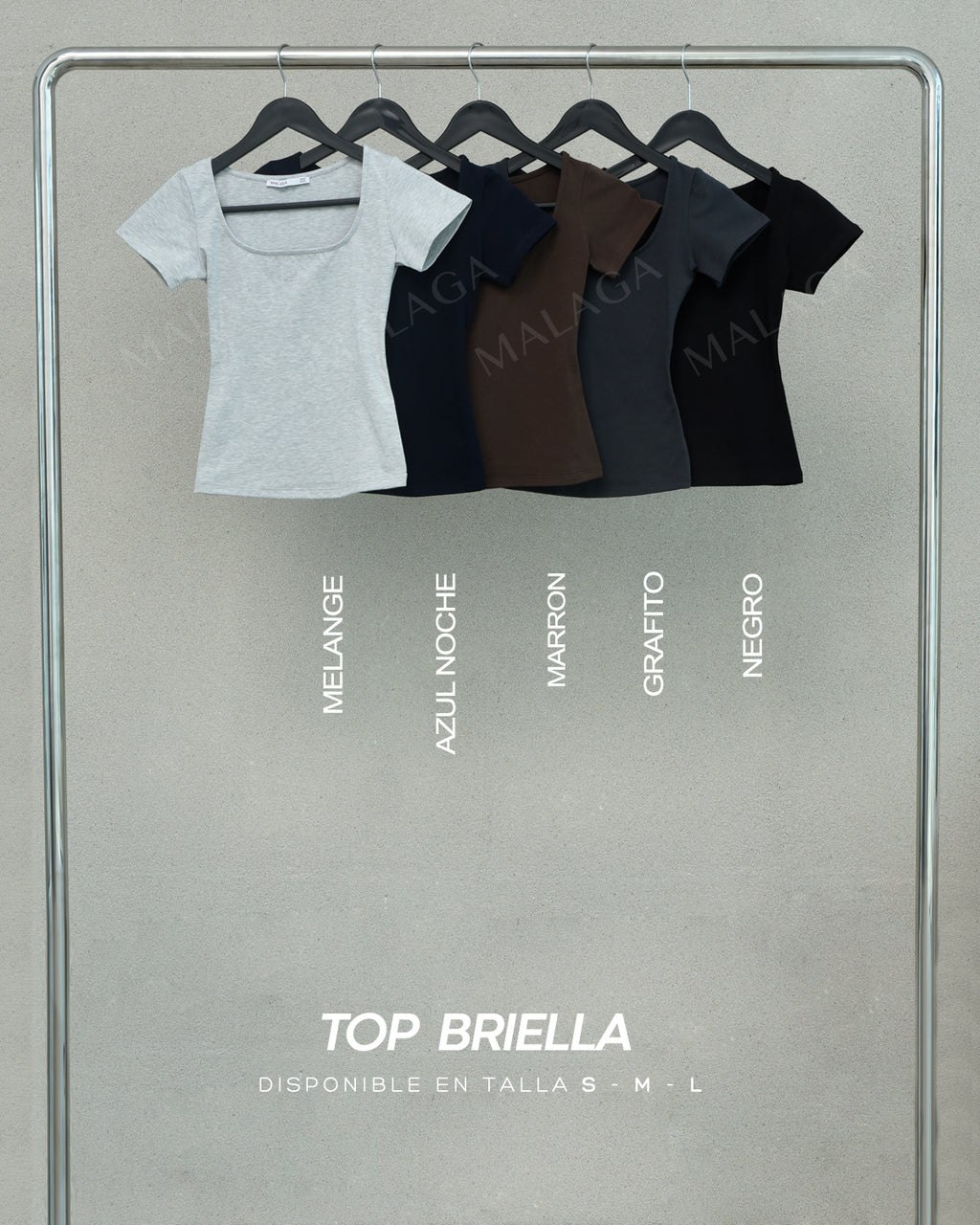 TOP BRIELLA MANGA CORTA