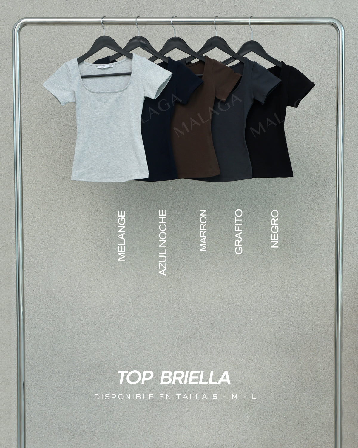 TOP BRIELLA MANGA CORTA