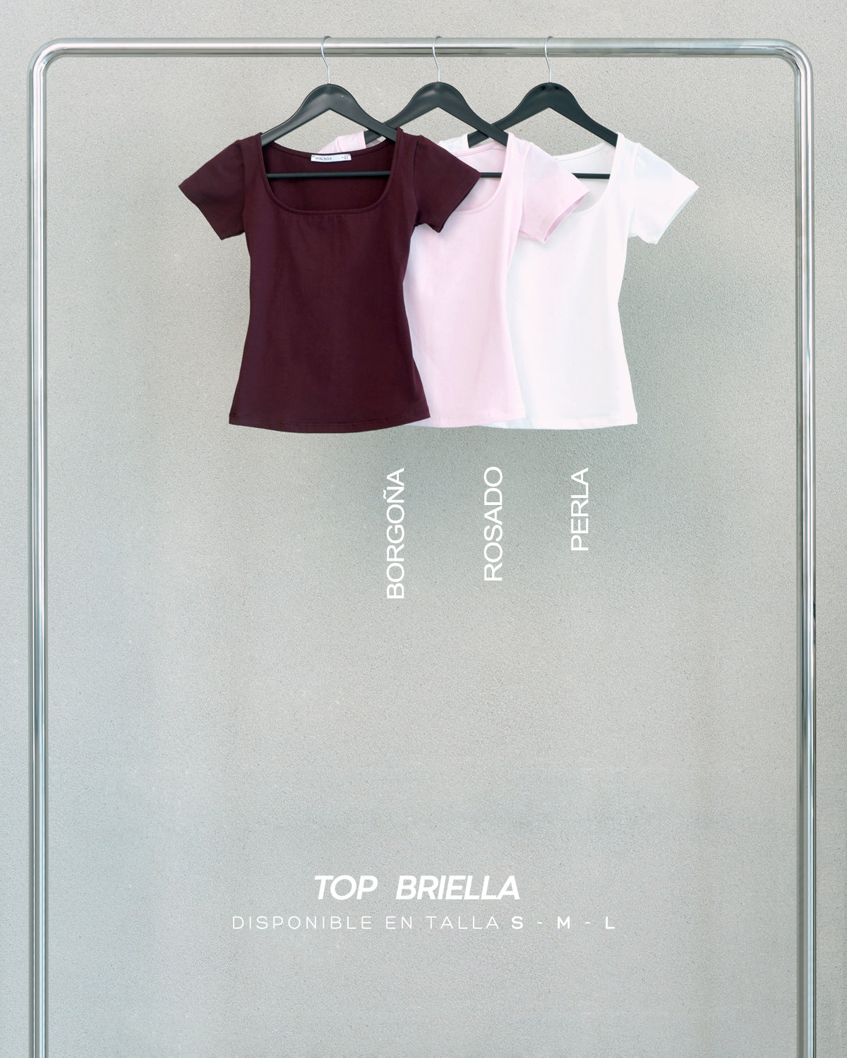 TOP BRIELLA MANGA CORTA