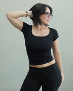 TOP BRIELLA MANGA CORTA