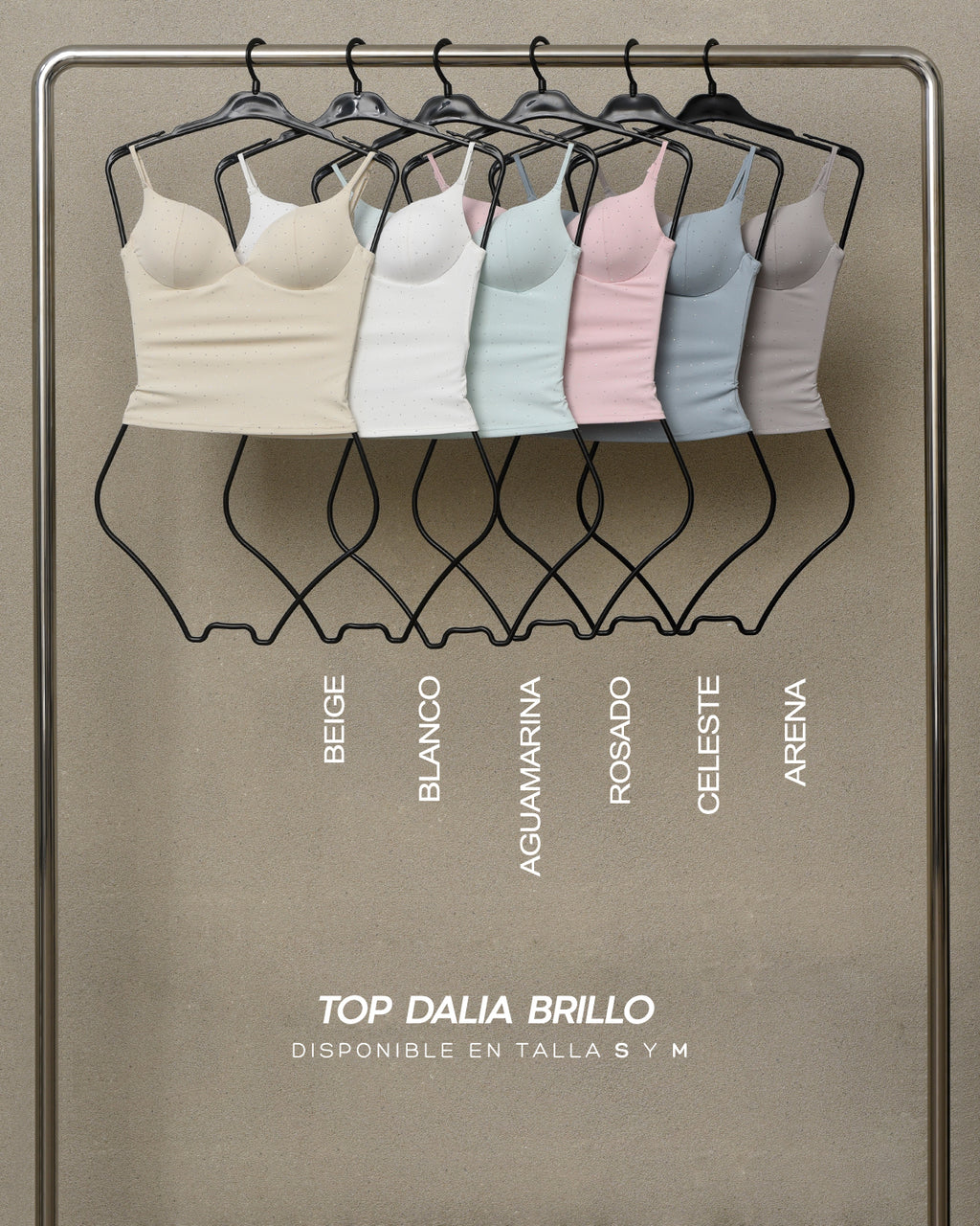 TOP SABRINA BRILLOS