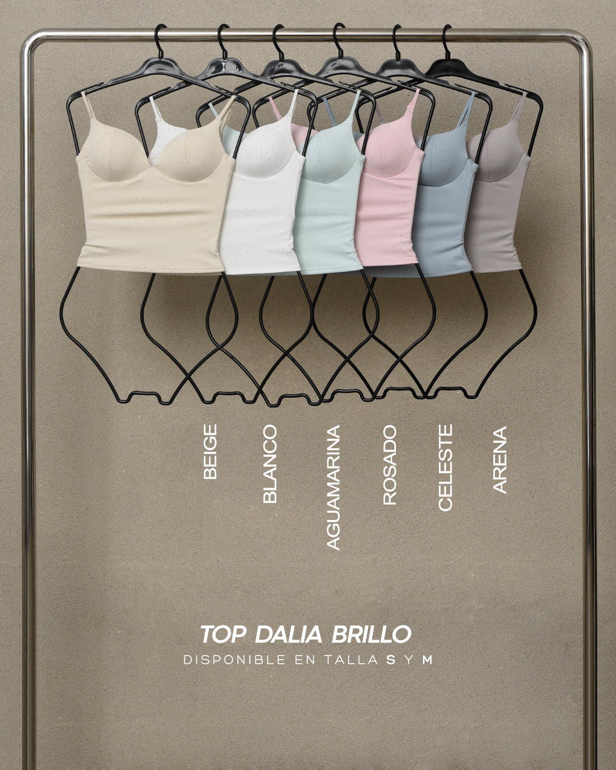 TOP SABRINA BRILLOS