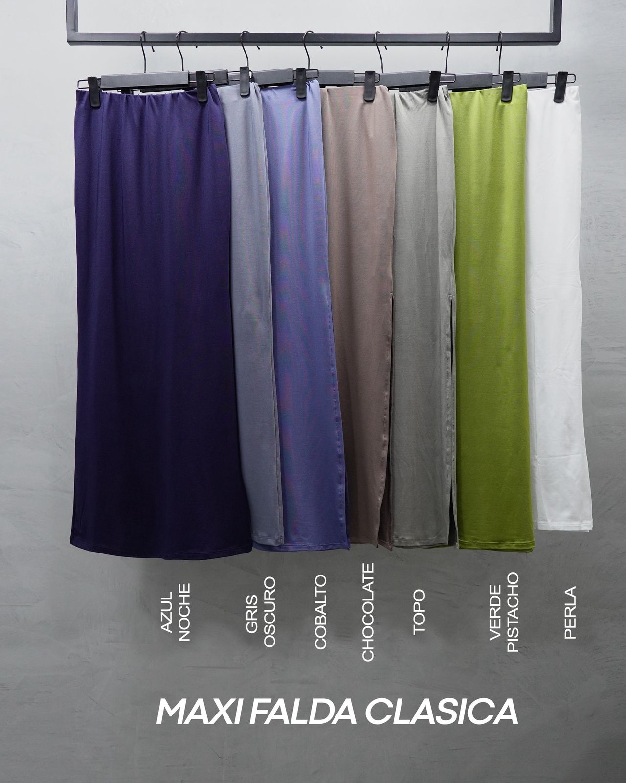 FALDA MAXI FALDA CLASICA - TOPO