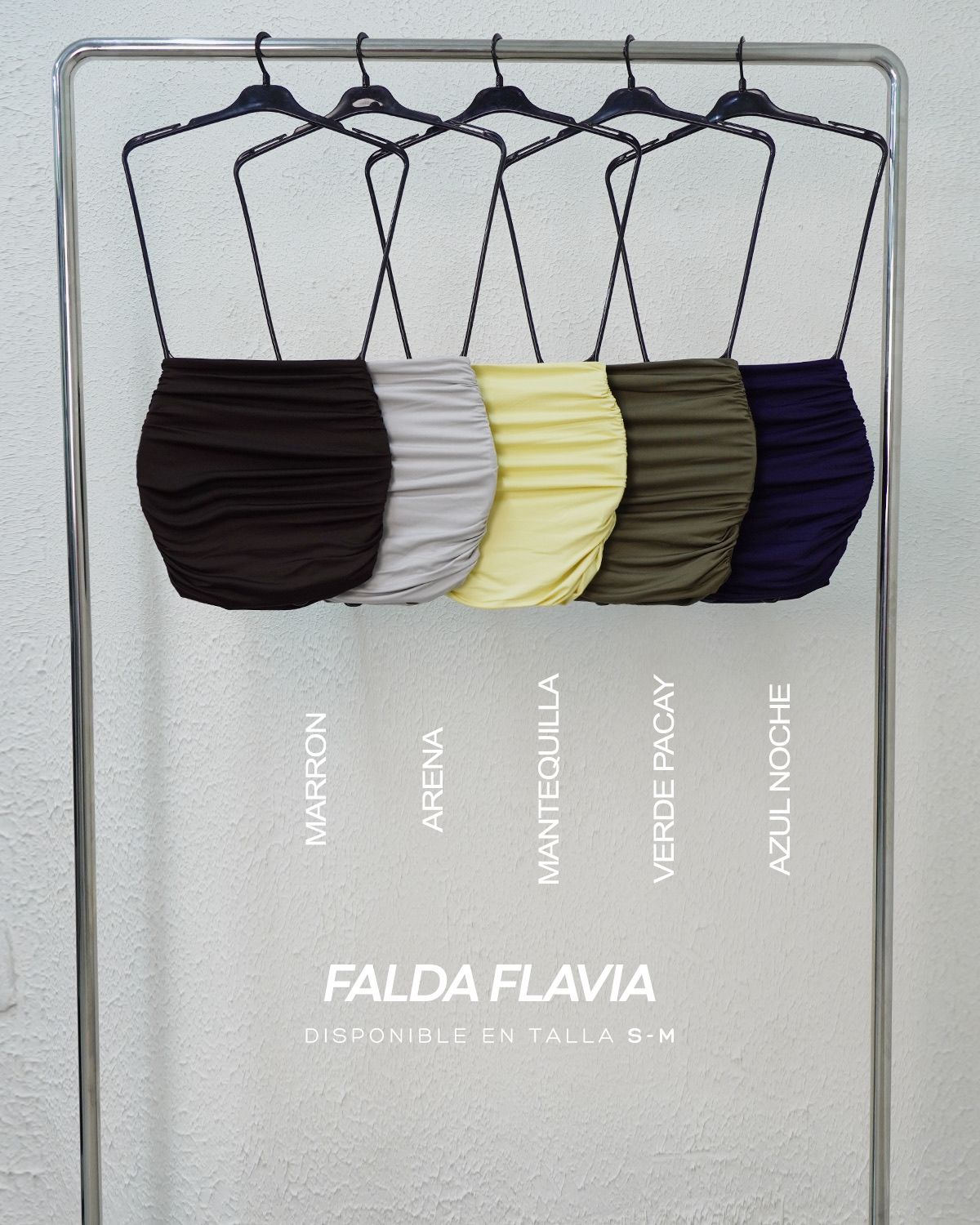 FALDA FLAVIA - NEGRO