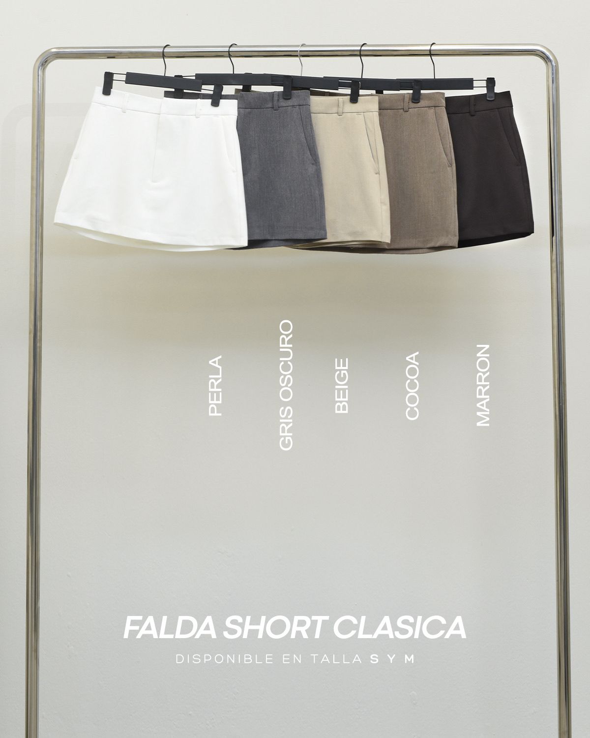 FALDA SHORT CLASICA