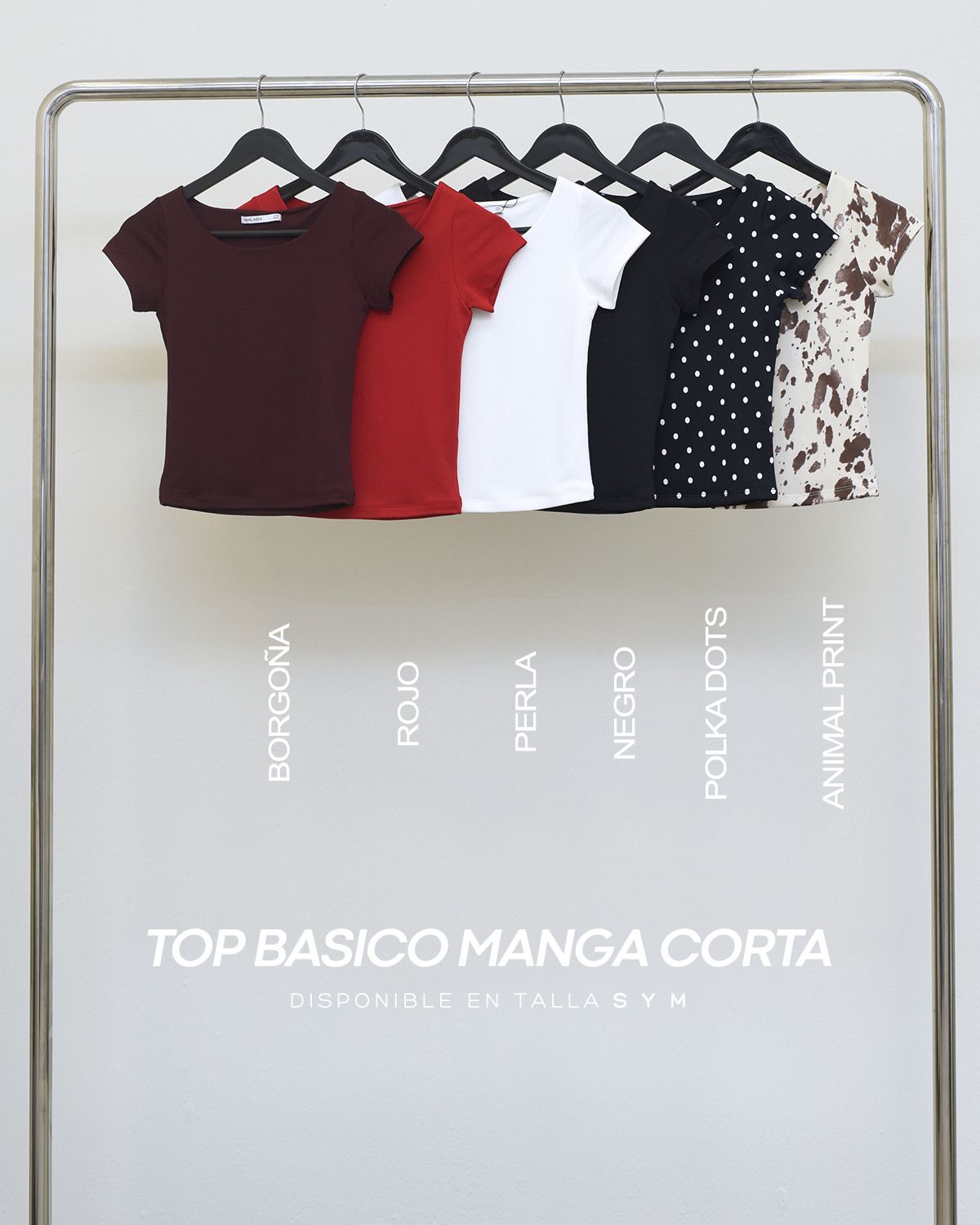 TOP BASICO MANGA CORTA