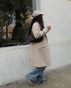 ABRIGO VALERIA - BEIGE CLARO