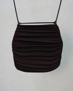 FALDA FLAVIA - MARRON