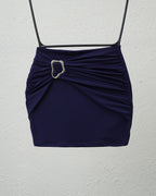 FALDA PAULA - AZUL NOCHE