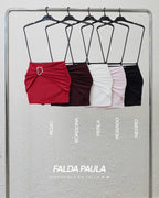 FALDA PAULA - ROSADO