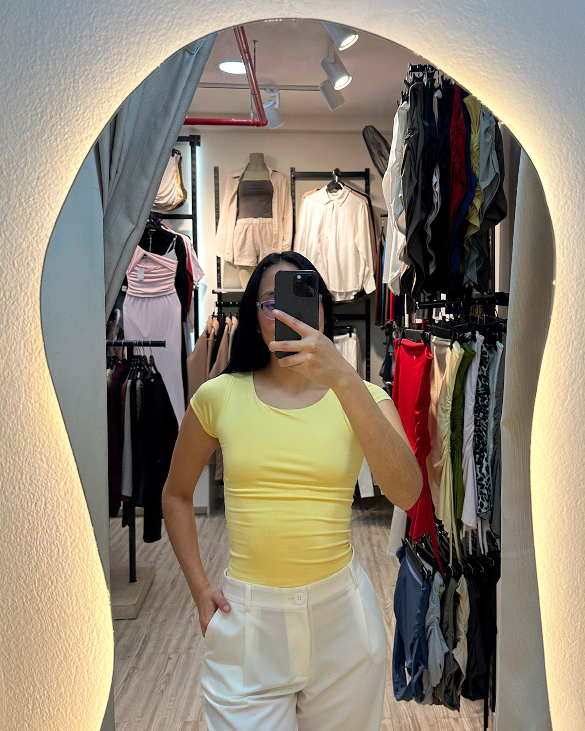 TOP BASICO MANGA CORTA