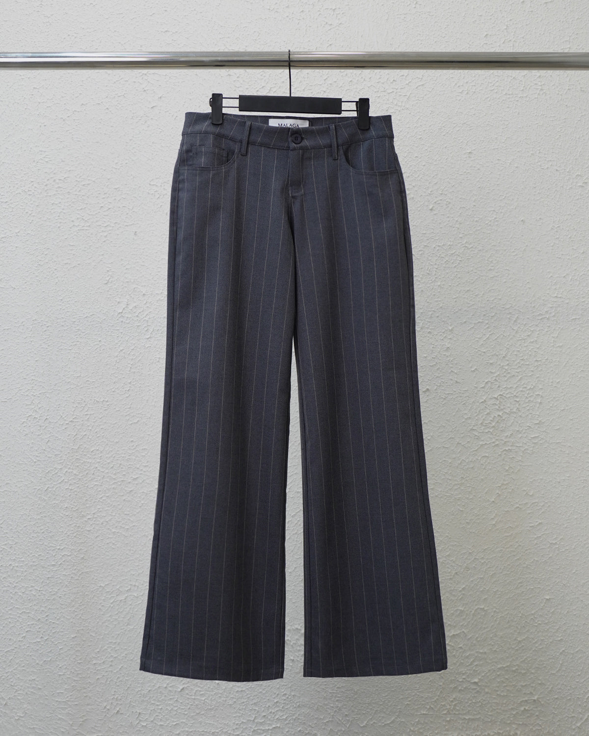 PANTALON YVANNA - RAYAS GRIS OSCURO
