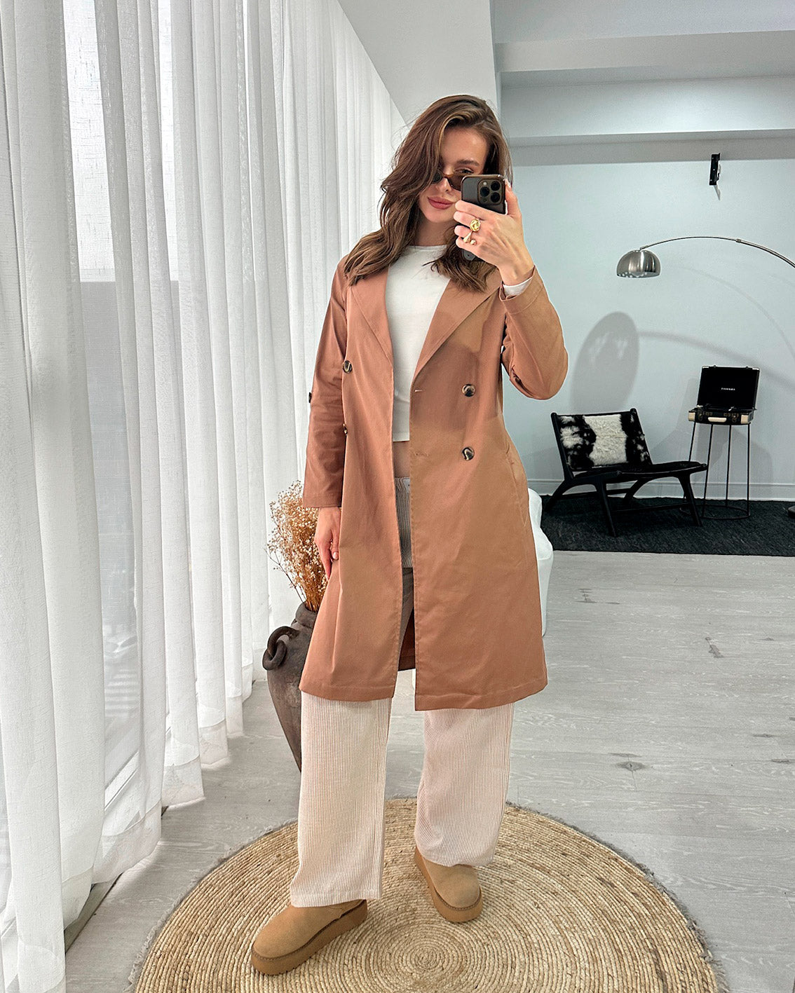 GABARDINA CLASICA - COCOA