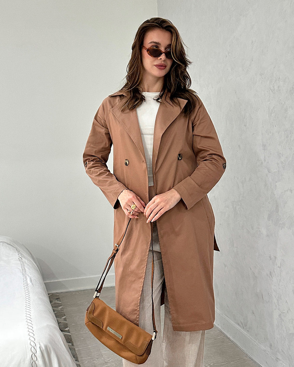 GABARDINA CLASICA - COCOA