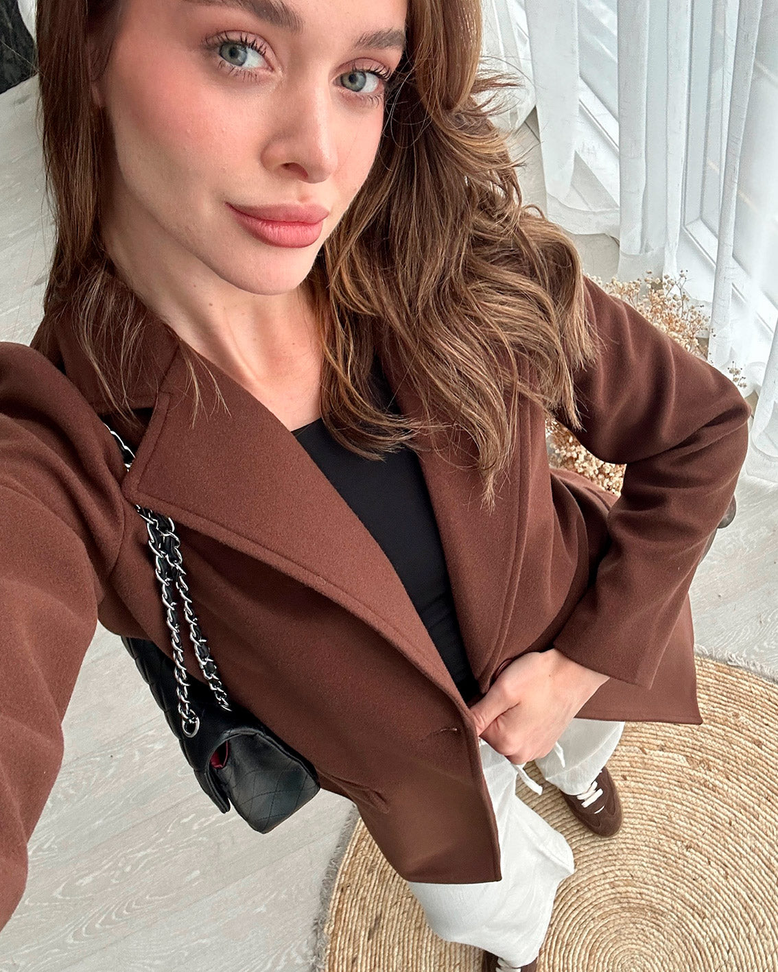 ABRIGO VALERIA - MARRON