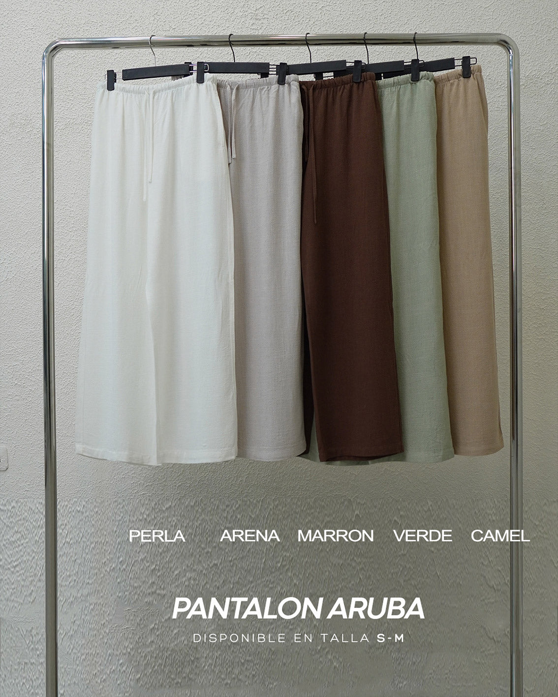PANTALON ARUBA - VERDE OLIVO