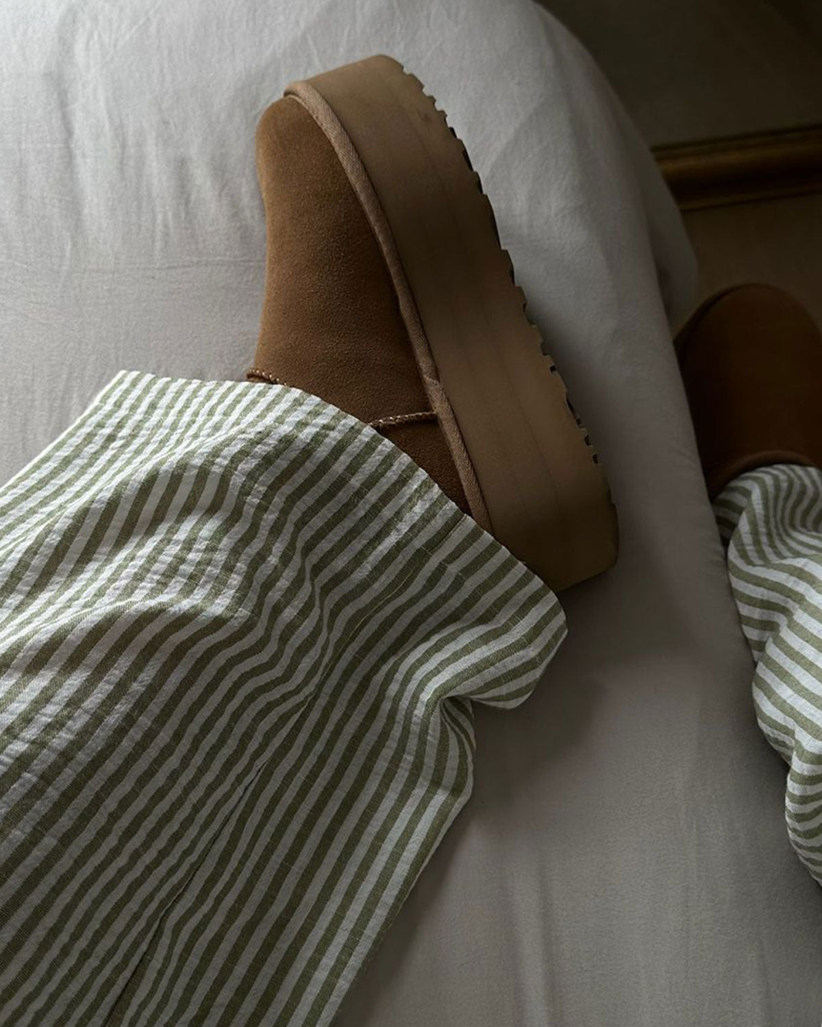 PIJAMA PANTS - RAYAS VERDE