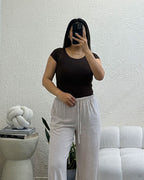 TOP BASICO MANGA CORTA