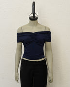 TOP ROSA - AZUL NOCHE